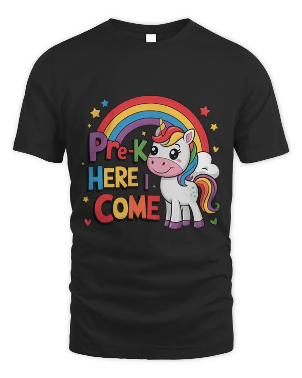 Unicorn Pet PreK Here I Come Unicorn Cute Preschooler BacktoSchool