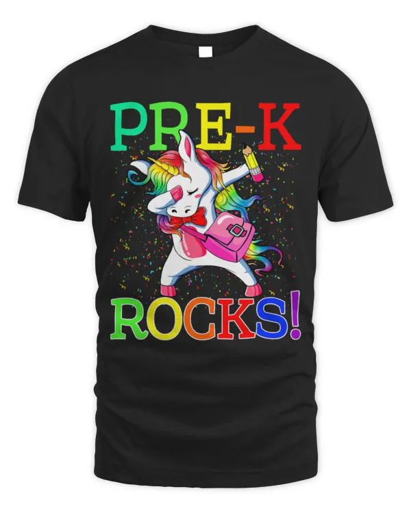 Unicorn Pet PreK Rocks Unicorn Back To School