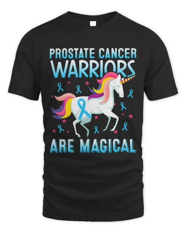 Unicorn Pet prostate cancer warrior are magical blue ribbon pro