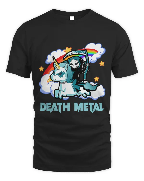 Unicorn Pet Rainbow Skeleton Unicorn Death Metal Music Festival 3