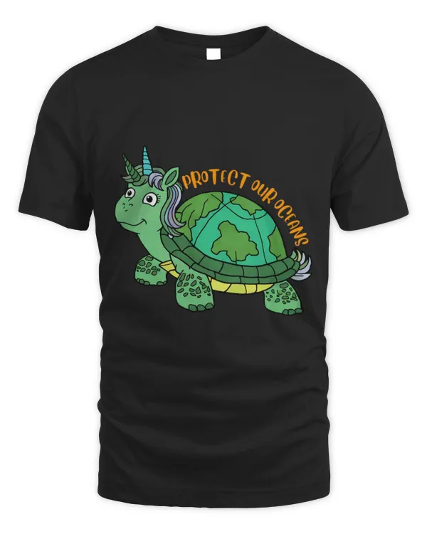 Unicorn Pet Protect Our Oceans World Ocean Day 2024 Turtle Unicorn 11