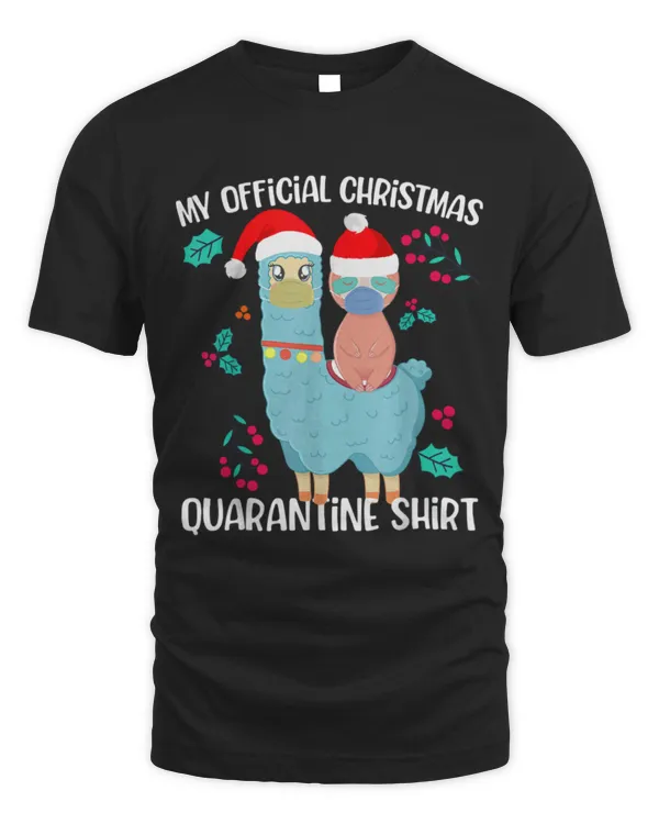 Sloth Pet My official Christmas Quarantine Sloth Llama Face Mask