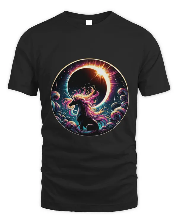Unicorn Pet Total Solar Eclipse Apirl 08 2024 With Unicorn Graphic 3