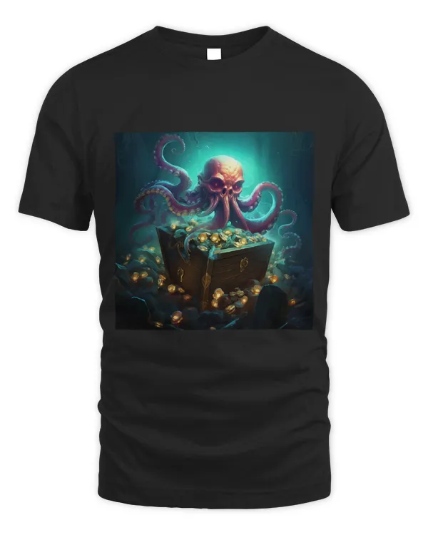Octopus Pet Kraken Treasure Chest Octopus