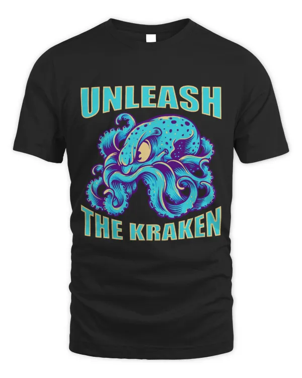 Octopus Pet Kraken Sea Monster Unleash the Kraken Giant Kraken