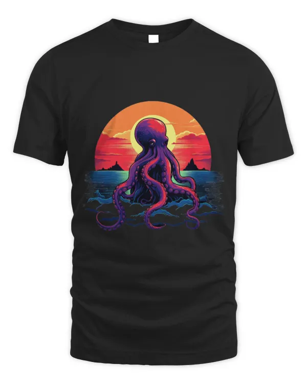 Octopus Pet Kraken Ocean Cephalopod Sea Creatures Graphic