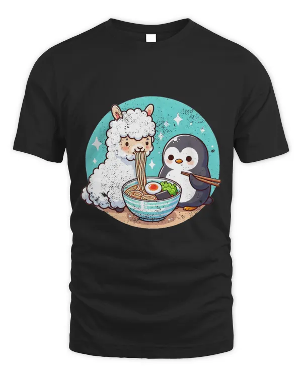 Penguin Pet and Penguin Sharing Ramen