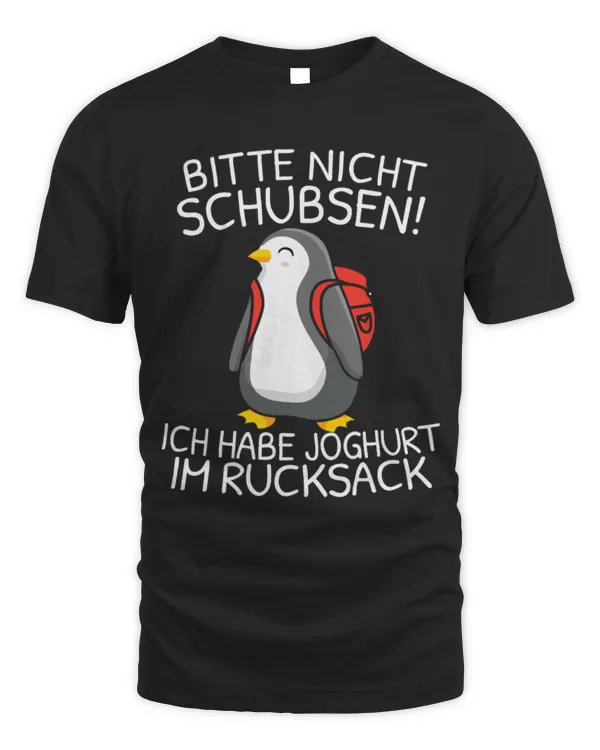 Penguin Pet Bitte nicht schubsen ich habe Yogurt im Rucksack Penguin