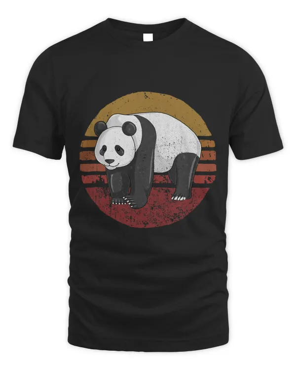Panda Pet Panda Bear Retro Style Panda Lover