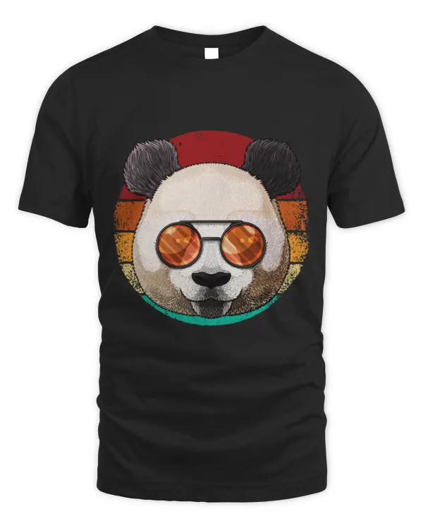 Panda Pet Panda Face Wildlife Retro Animal Eighties Style