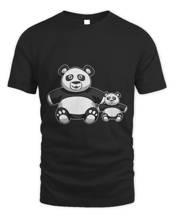 Panda Pet Mother Father and Child Father s Day Panda Bear Lovers
