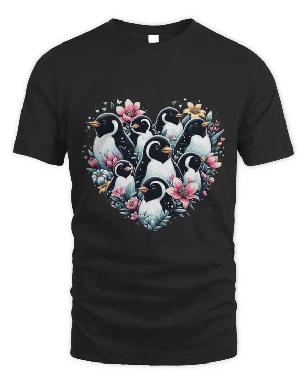 Penguin Pet Love Beautiful Colorful Penguin Art Animal 8