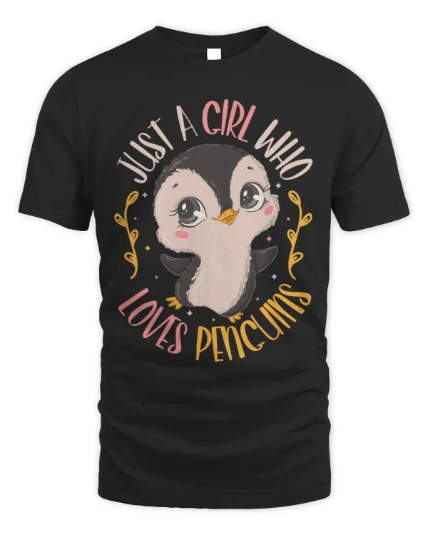 Penguin Pet Just A Girl Who Loves Penguins Women 1