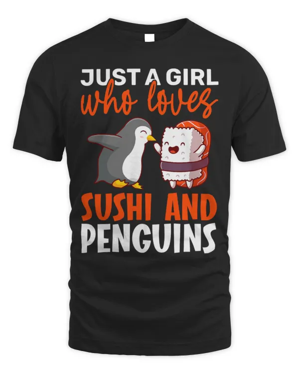 Penguin Pet Just A Girl Who Loves Sushi And Penguins Flippers Penguin 1