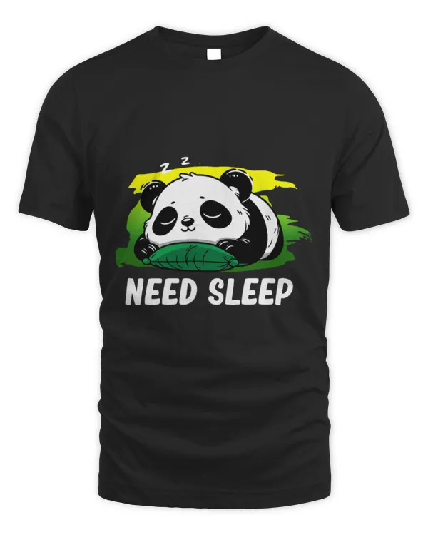 Panda Pet Need Sleep Panda Animal Owner Pandas Lover Graphic