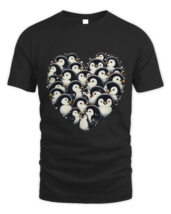 Penguin Pet Love Beautiful Colorful Penguin Art Animal