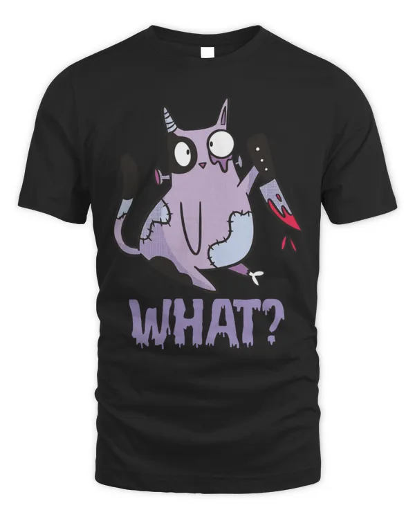 Cute Cat Zombie Black Cat Halloween Costume Cat What