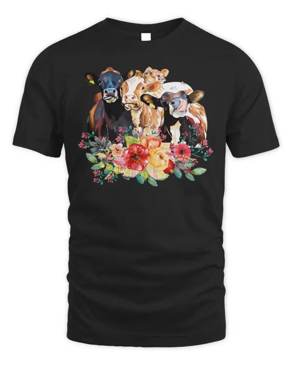 Cute Cow Floral Cows Cow Lover Farmer Farming Country Farm Life 296 Cute Cow Floral Cows Cow Lover Farmer Farming Country Farm Life 296