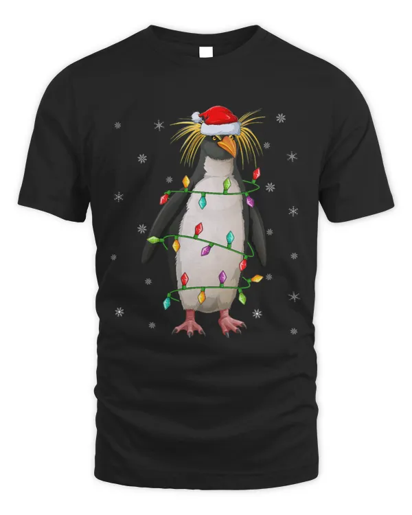 Penguin Pet Xmas Lighting Santa Hat Emperor Penguin Christmas