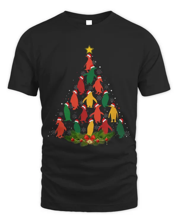 Penguin Pet Xmas Matching Outfits for Holiday Penguin Christmas Tree