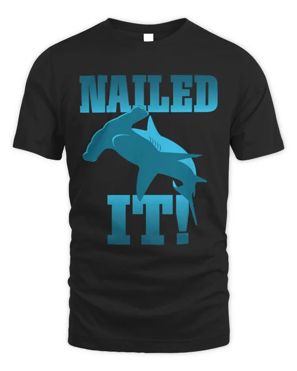Shark Pet Funny Skateboarder Stuff Faded Nailed It Hammerhead
