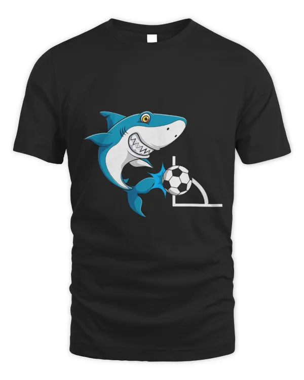 Shark Pet Funny soccer shark offense corner kick
