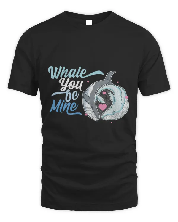 Whale Pet You Be Mine Couple Fish Ocean Animal