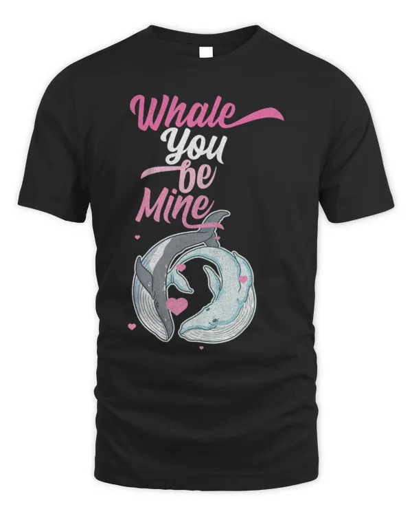 Whale Pet You Be Mine Ocean Animal Couple Fish