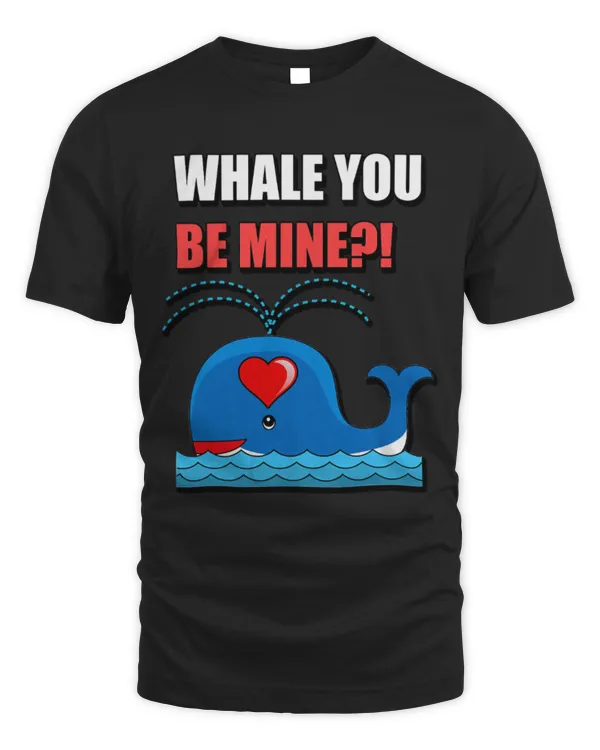 Whale Pet YOU BE MINE ORCA VALENTINES DAY PUN 2