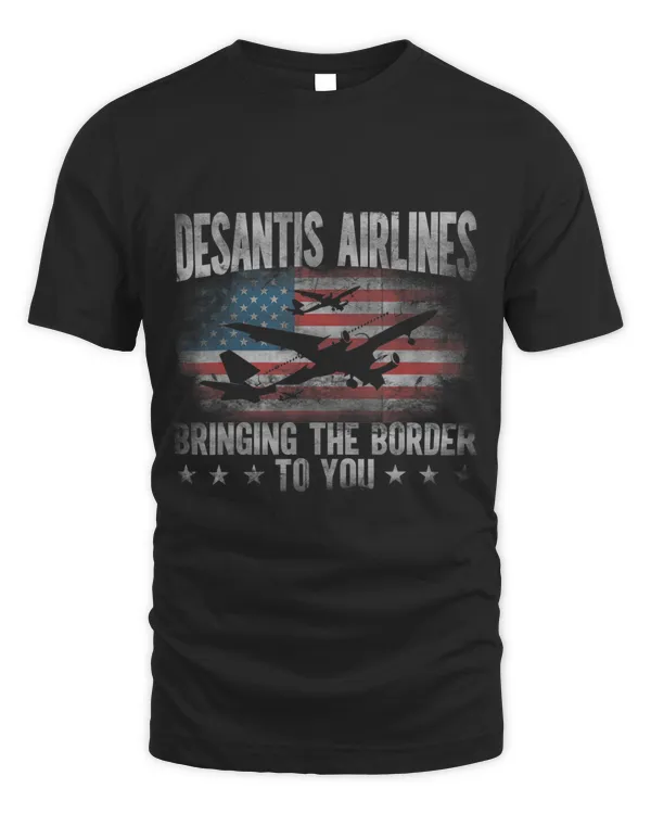 Desantis Airlines Vintage Shirt Bringing The Border to You