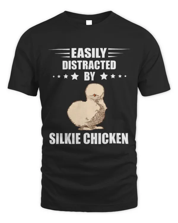 Chicken Pet Silkie Chicken Easily Distracted Silk Chicken Silky Chicken
