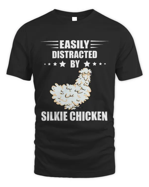 Chicken Pet Silkie Chicken Easily Distracted Silk Chicken Silky Chicken 1