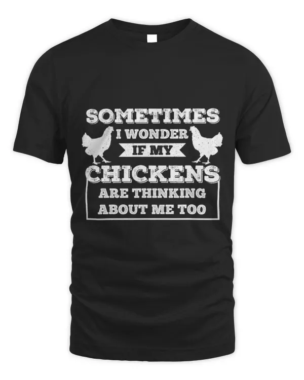 Chicken Pet Sometimes I wonder if my chickens are thinking about me too