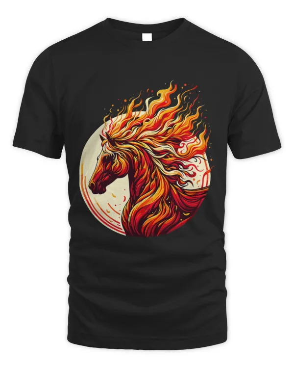 Horse Pet Burning Animal Horse Animal Cool Horses Fire Flames