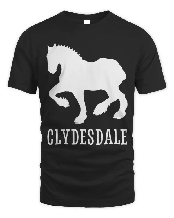 Horse Pet Clydesdale Shirt Clydesdale Rider Giant Feet Horse