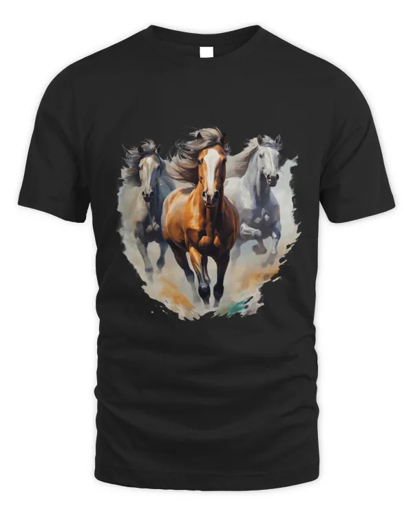 Horse Pet collage horse lover graphic men women boys girls