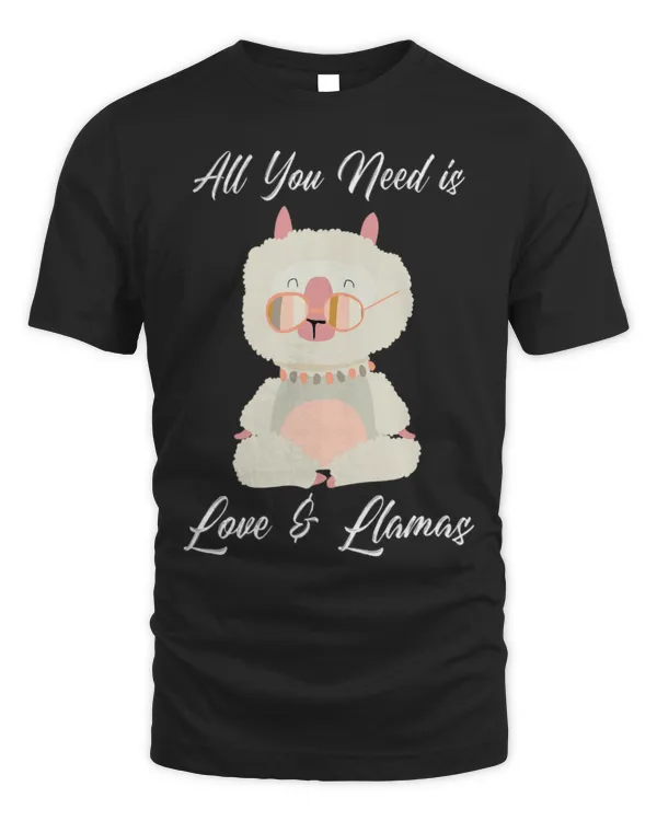 Llama Pet All you need is love and llamas valentine llama squad