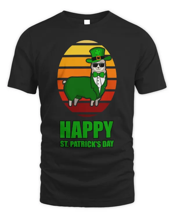 Llama Pet IRISH LLAMA Happy St Patricks Day Gift Kids Ireland