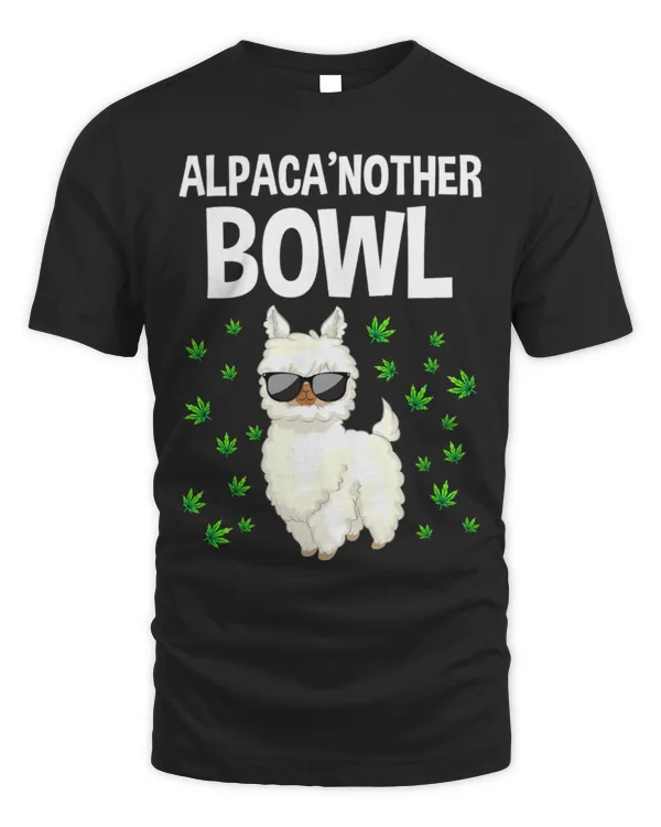 Llama Pet Nother Bowl Funny Marijuana Cannabis CBD Weed 420