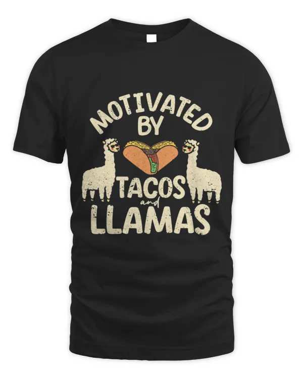 Llama Pet Motivated By Tacos And LLamas Funny Alpaca Taco Lover 21