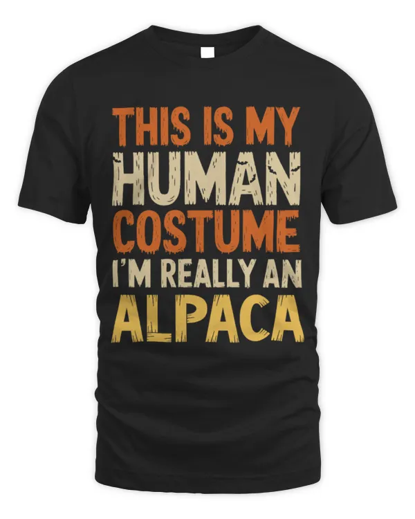 Llama Pet This Is My Human Costume I m Really An Alpaca Halloween