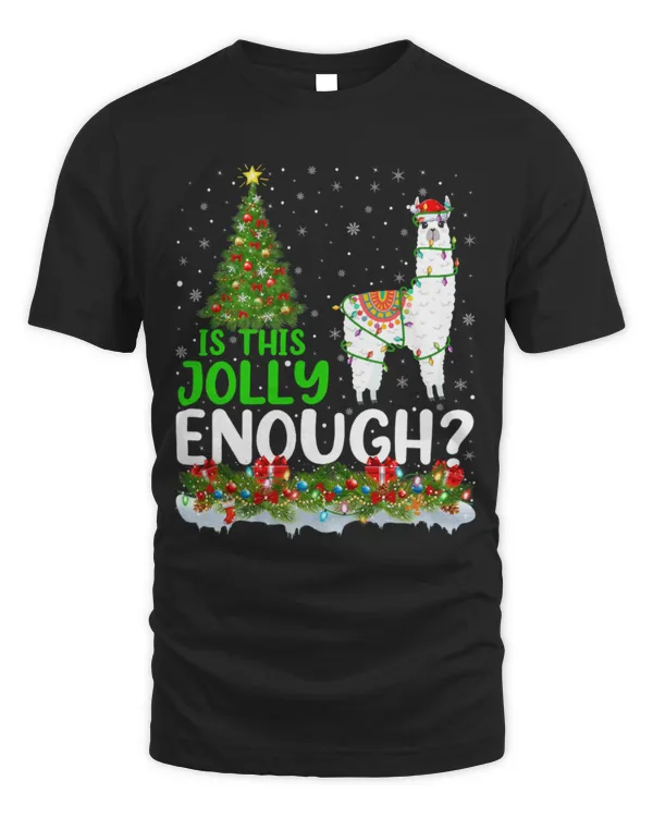 Llama Pet Xmas Lighting Tree Is This Jolly Enough Alpaca Christmas 21