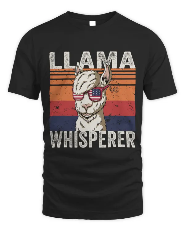 Llama Pet Whispere Retro Vintage USA Sunglasses