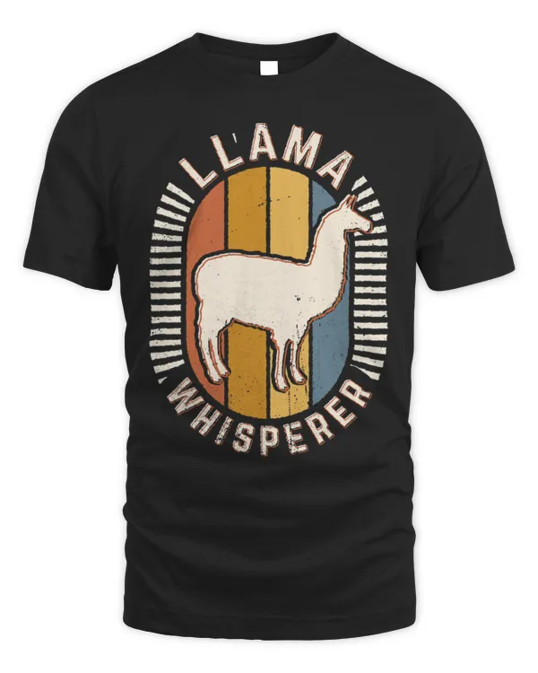 Llama Pet Whisperer Vintage Classic Retro Animal Love
