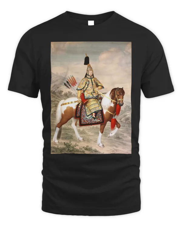 Horse Pet Qianlong Emperor on Horse Giuseppe Castiglione Chinese Art 2