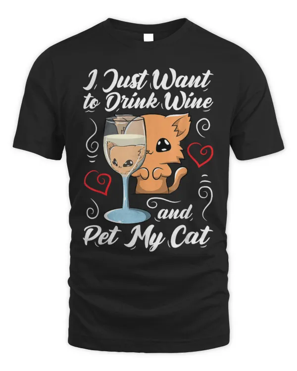 Drinker Wine And Cat Parent Kitty Mom Drink Wine Pet My Cat