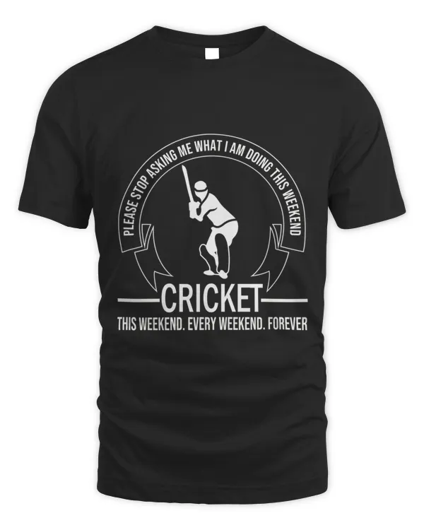 Cricket Game Team Sports Cricket Cricket Player T-Shirt