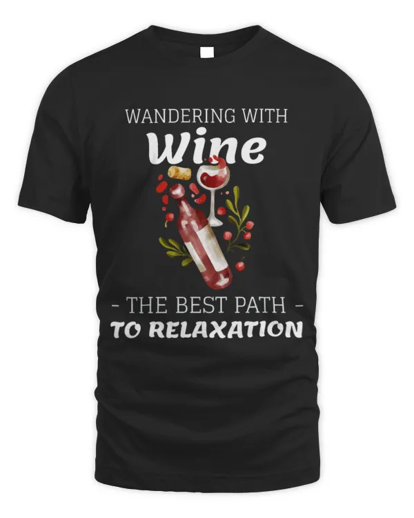 Drinker Wine Wandering with Wine The Best Path to Relaxation