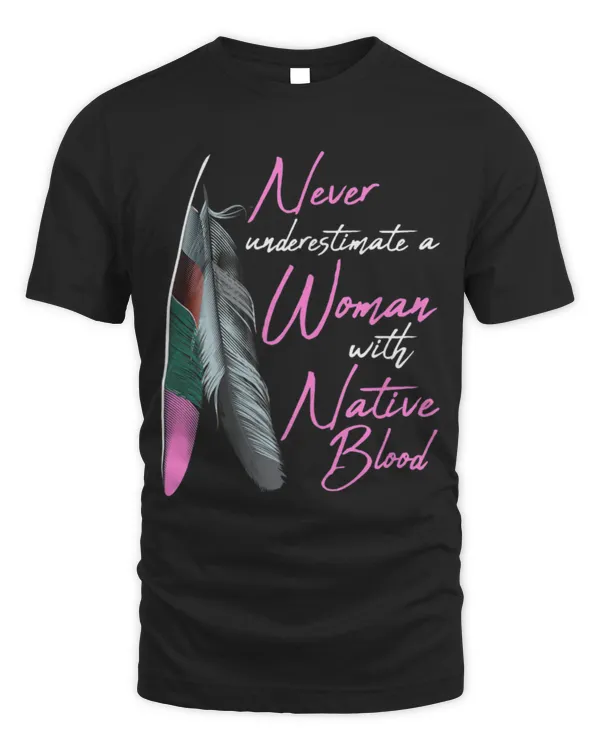Native American Indian A Woman With Native Blood