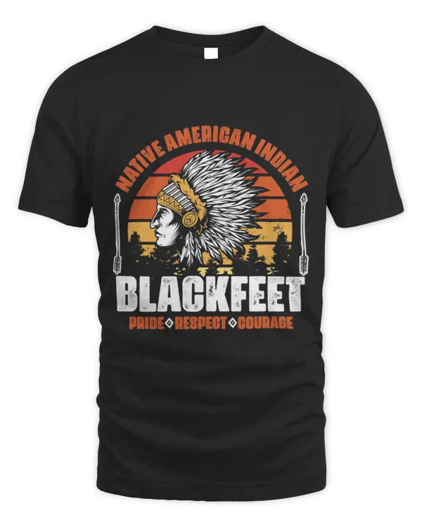 Native American Indian Blackfeet American Indian Tribe